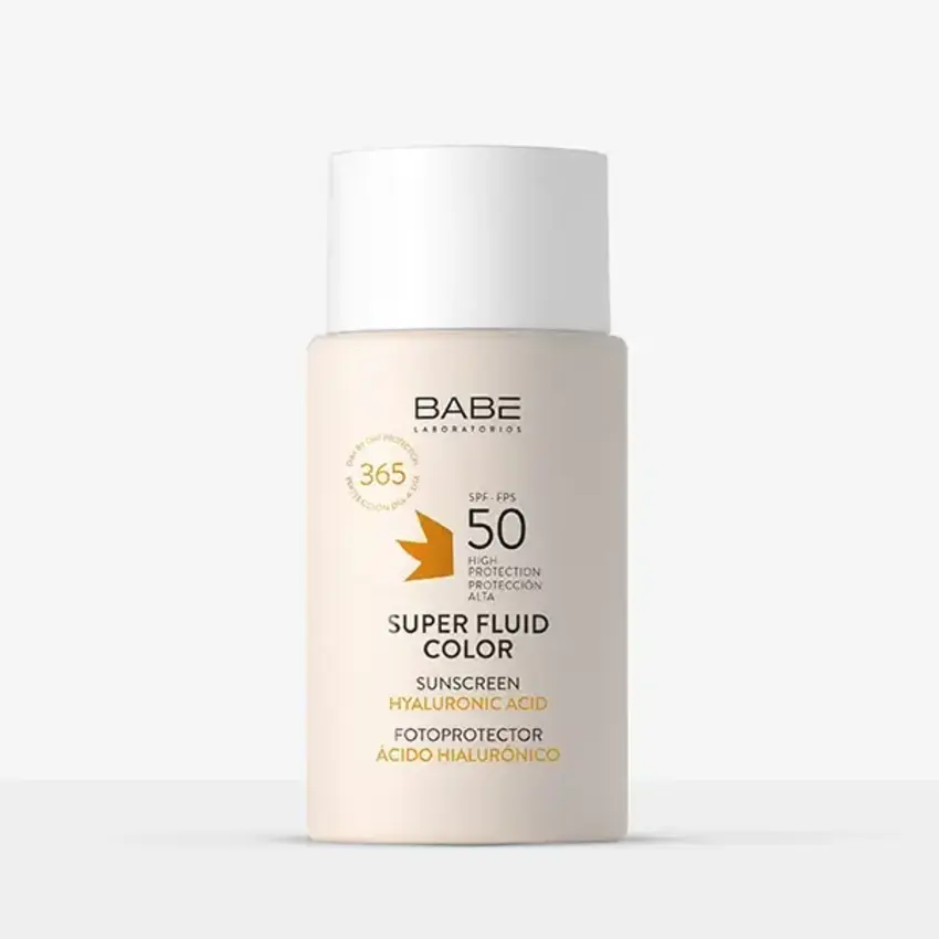 Babe Super Fluid Facial Color Sunscreen Tonirani Fluid SPF Ml