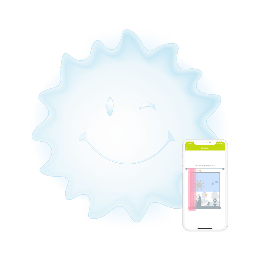 AGU - Lampa sa prirodnom svetlošću smart SUNNY SUN1