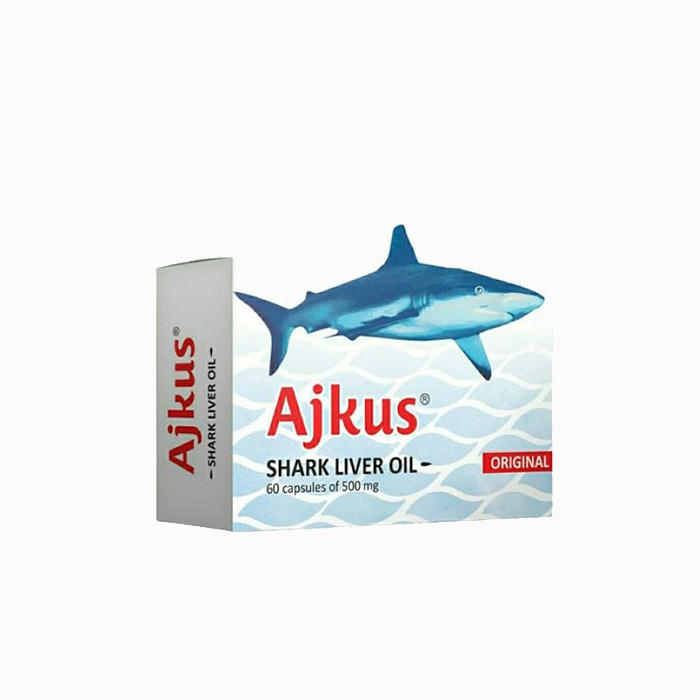Ajkus - shark liver oil tablete 500mg