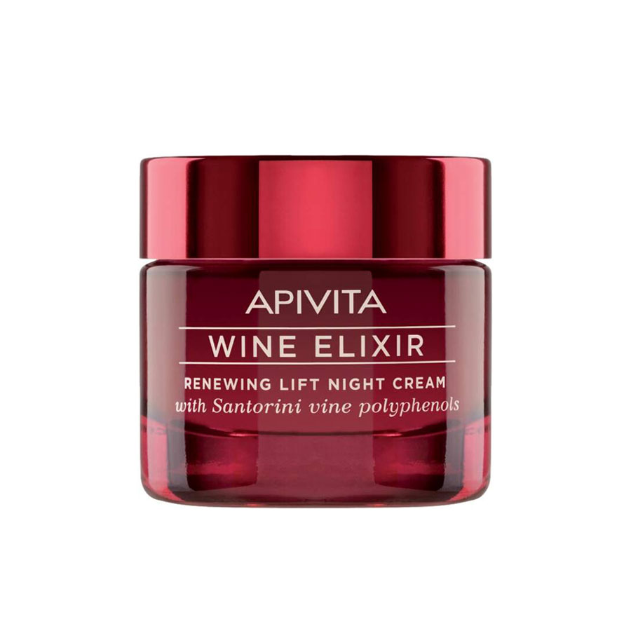 Apivita - Wine Elixir Lifting obnavljajuća noćna krema za sve tipove kože
