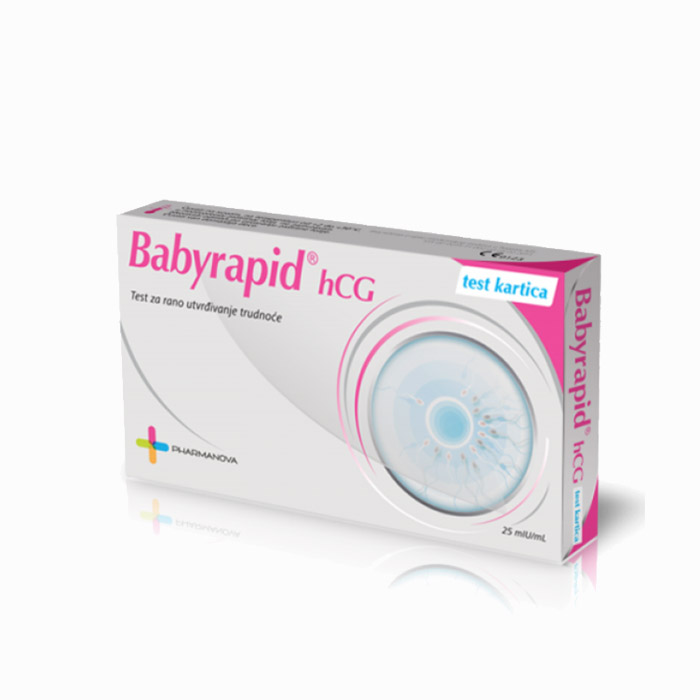 Babyrapid test za trudnoću - pločica