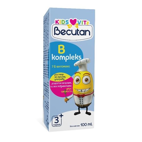 Becutan Kids Vits B-Complex sirup 100ml
