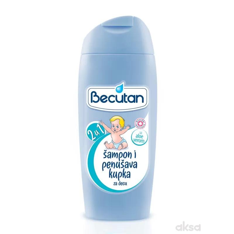 Becutan šampon i penušava kupka 2u1 200 ml