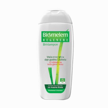 Biomelem šampon ekstrakti lekovitog bilja za masnu kosu