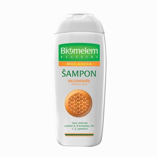 Biomelem šampon Med regeneriše oštećenu kosu