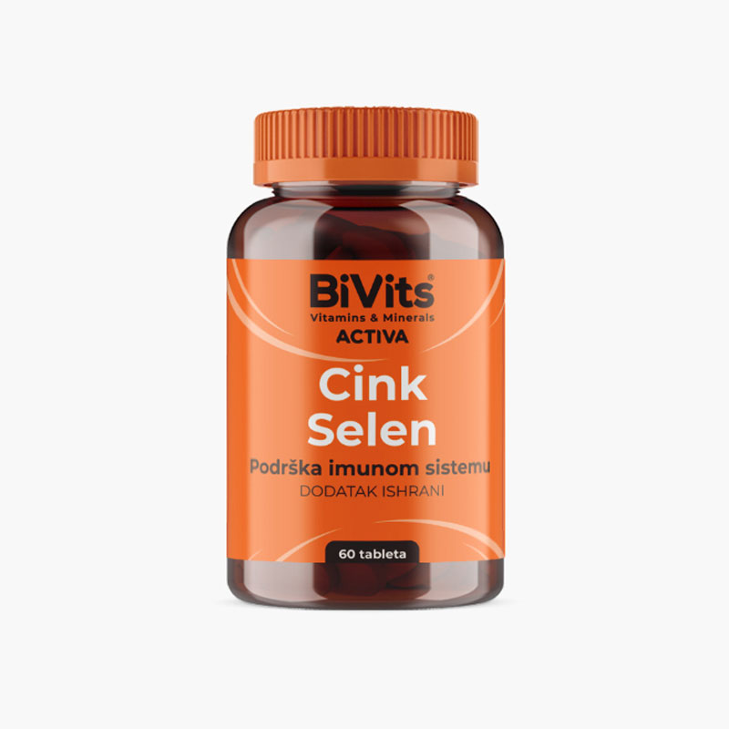 Bivits Cink Selen 60 tableta