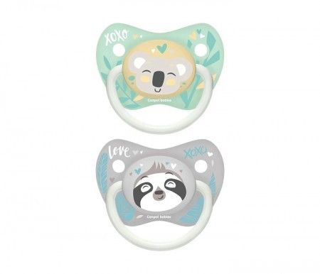 CANPOL BABIES SILIKONSKA VARALICA 6-18M  EXOTIC ANIMALS 23/921 Pink, Grey