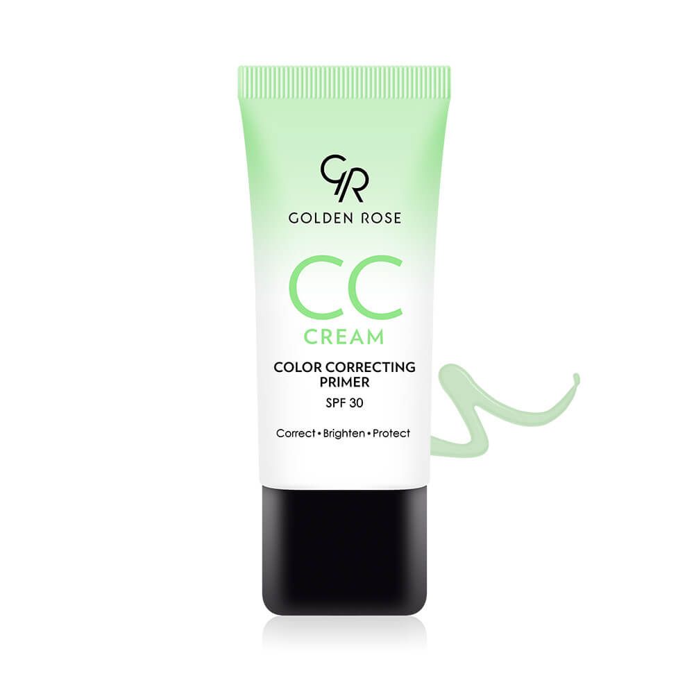CC krema i prajmer GOLDEN ROSE CC Cream Color Correcting Primer