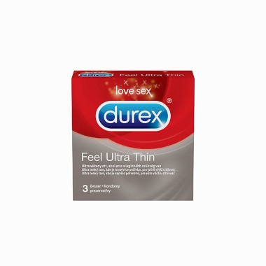 Durex feel ultra thin - 3kom
