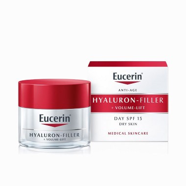 Eucerin Hyaluron Filler + Volume Lift - Dnevna krema za suvu kožu SPF15