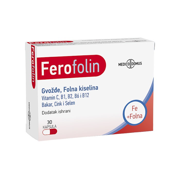 Ferofolin 30 kapsula