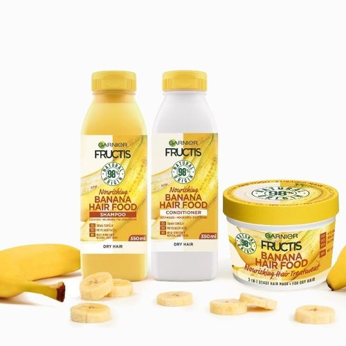 Garnier Fructis Hair Food banana balzam za suvu kosu 350ml