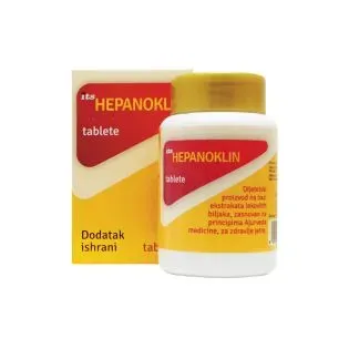 Hepanoklin tablete - 60 tbl.