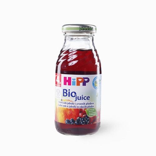 Hipp Bio sok jabuka i crveni plodovi 4+ meseci 200ml