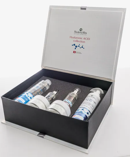 Hyaluronic acid poklon set-lux kutija Hedera Vita