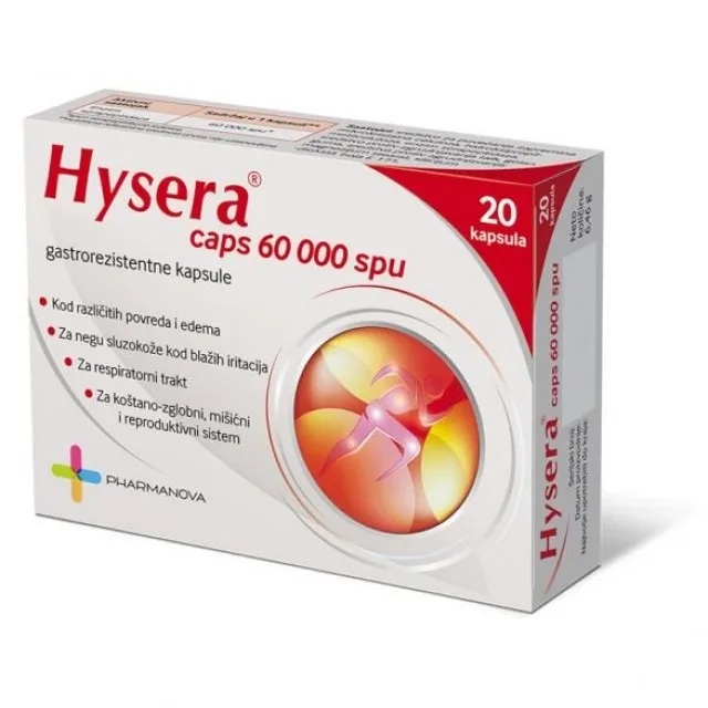 Hysera kapsule 20x60000SPU