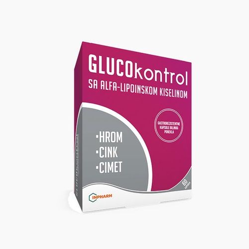 Inpharm Glucokontrol 60 kapsula
