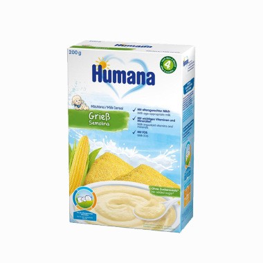 Humana mlečna instant kaša sa kukuruznim grizom 200g