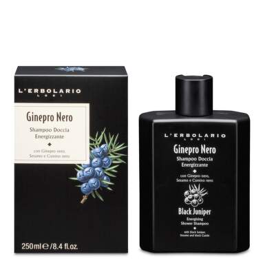 Lerbolario osvežavajući šampon za tuširanje Ginepro Nero 250 ml