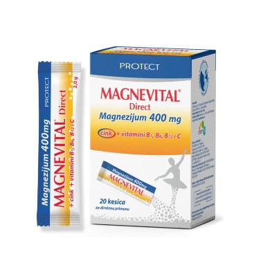Magnevital Direct 20 kesica x 400mg