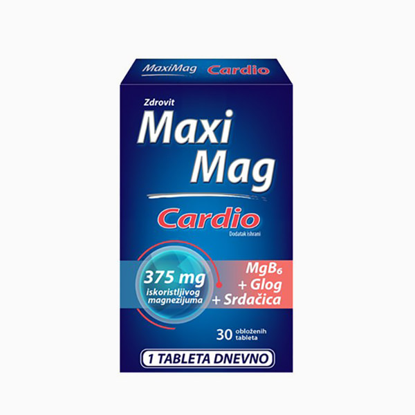 Maxi Mag Cardio 30 tableta