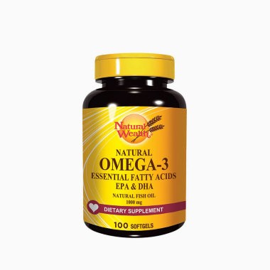 Natural Wealth Omega-3 - prirodno riblje ulje 100 gel-kapsula