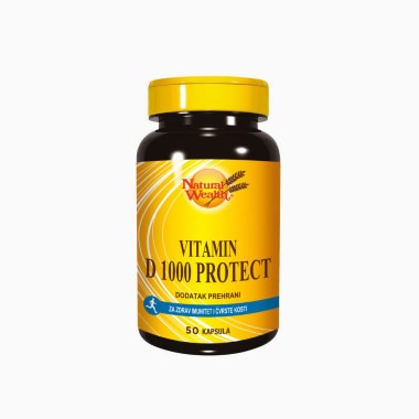 Natural Wealth Vitamin D 1000 Protect - 50 kapsula