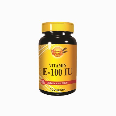 Natural Wealth Vitamin E-100 IU - 100 tableta