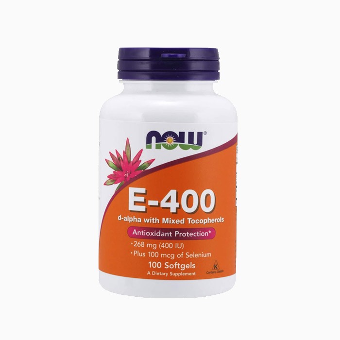 Now Vitamin E-400 IU - 100 kapsula