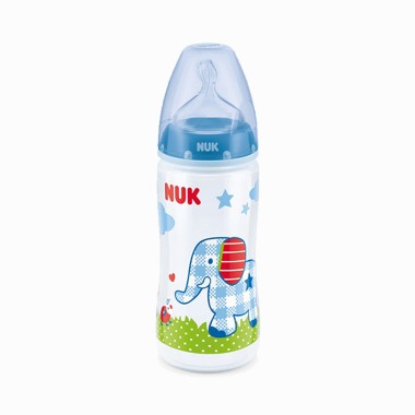 NUK - flašica plastična silikon 216175