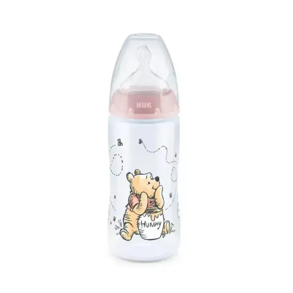 Nuk Plastična flašica sa indikatorom temperature Winnie The Pooh 300ml