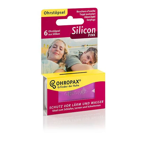 OHROPAX čepovi za uši silicon 6 komada