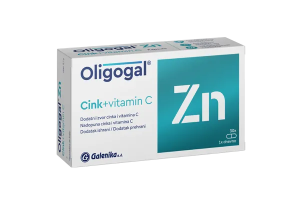 Oligogal Zn kapsule sa vitaminom C