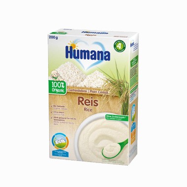 Humana organska instant kaša bez mleka sa pirinčem  200g