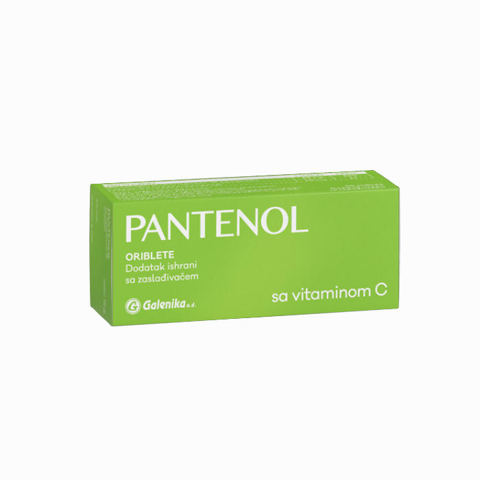 Pantenol oriblete sa vitaminom C