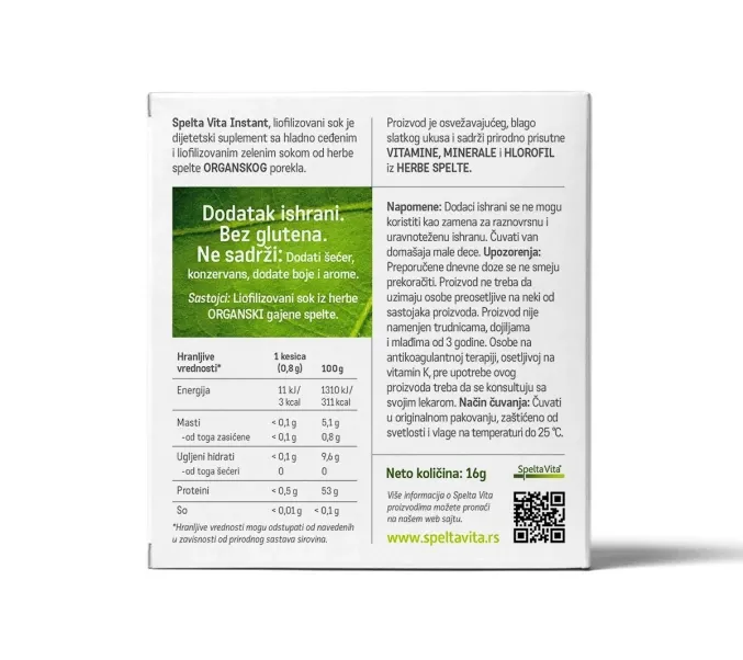 Spelta Vita INSTANT 20 kesica