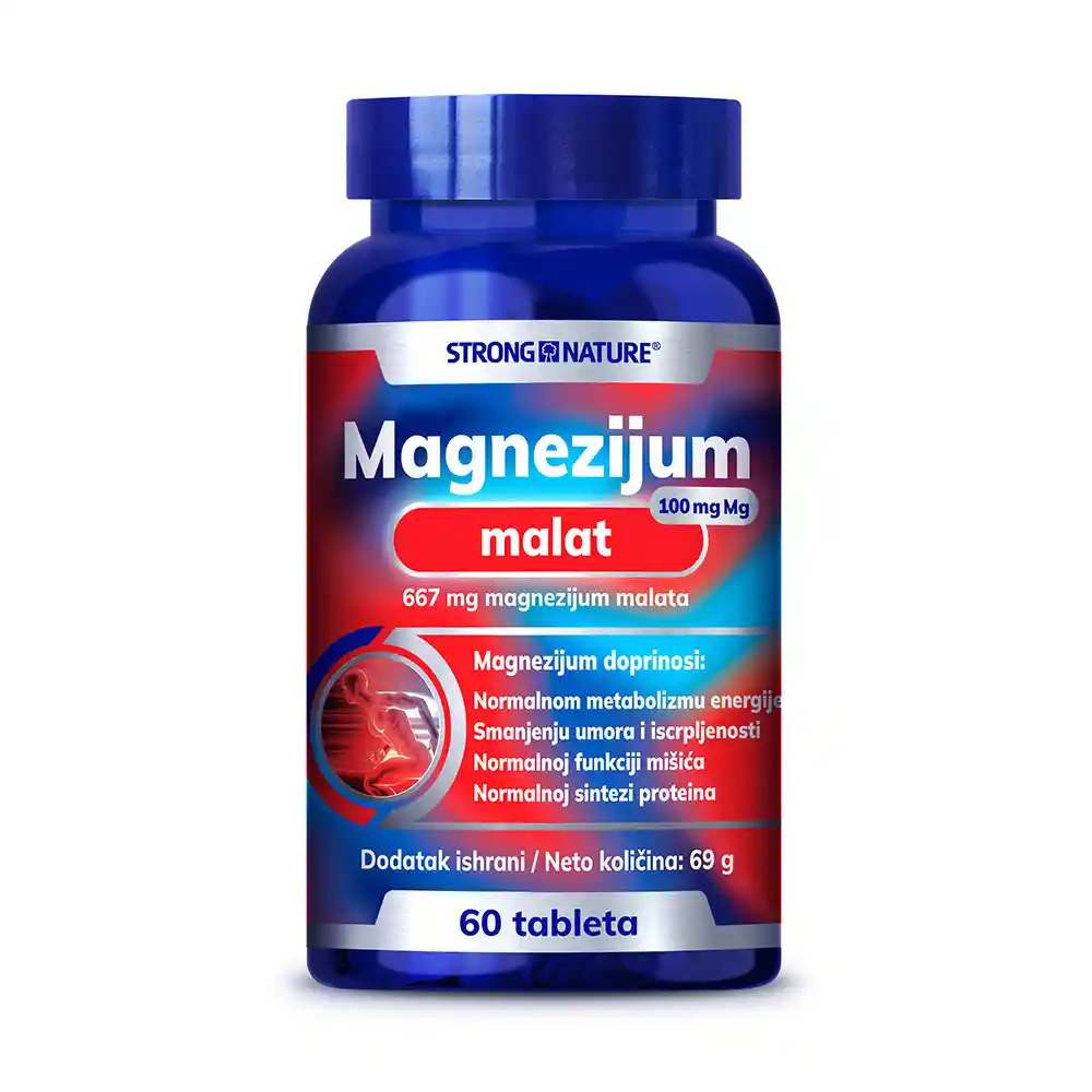 Strong Nature Magnezijum malat 60tab