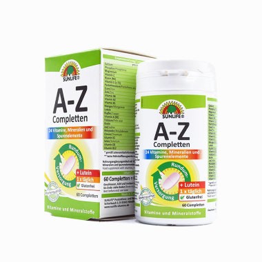 Sunlife A-Z vitamini + Lutein