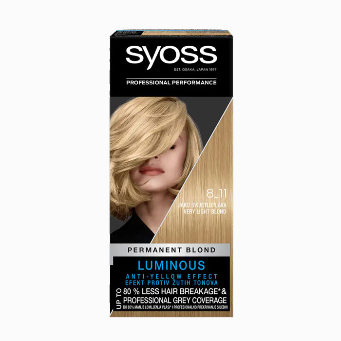 Syoss trajna boja 8-11 Very light blond - Veoma svetloplava