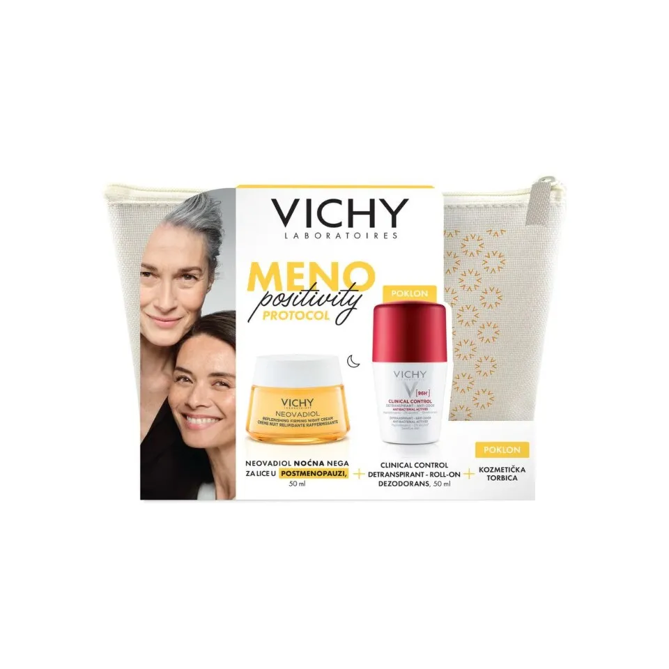 VICHY MENO POSITIVITY PROTOCOL Noćna nega za lice u postmenopauzi