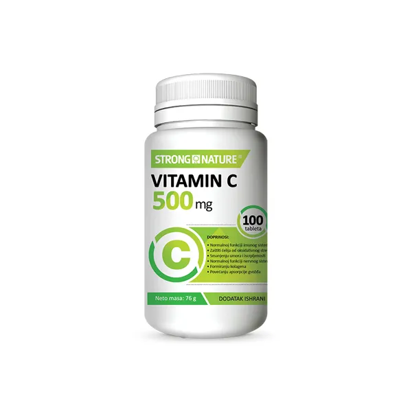 Strong Nature Vitamin C 500mg 100 tableta