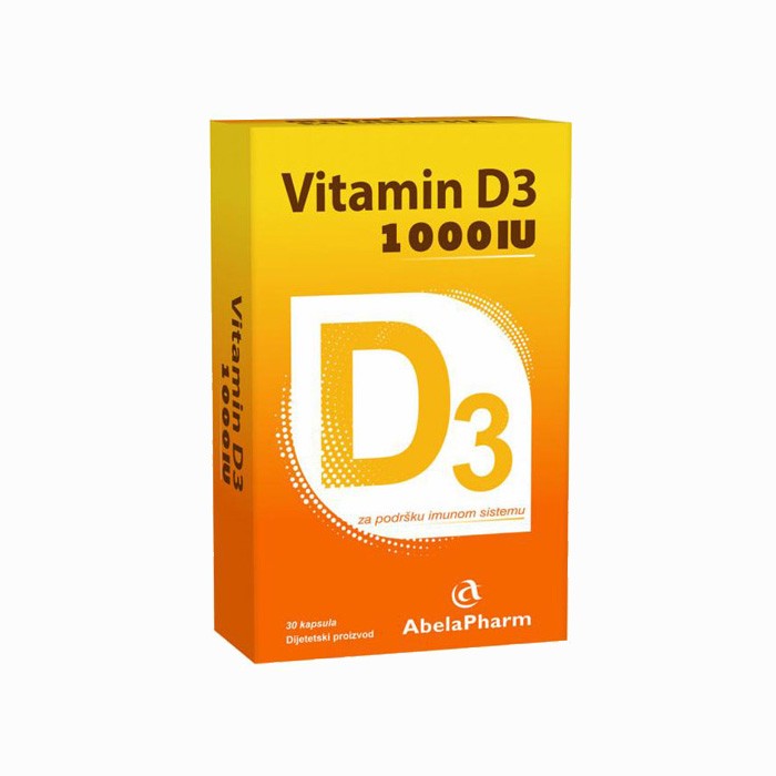 AbelaPharm Vitamin D3 1000IU 