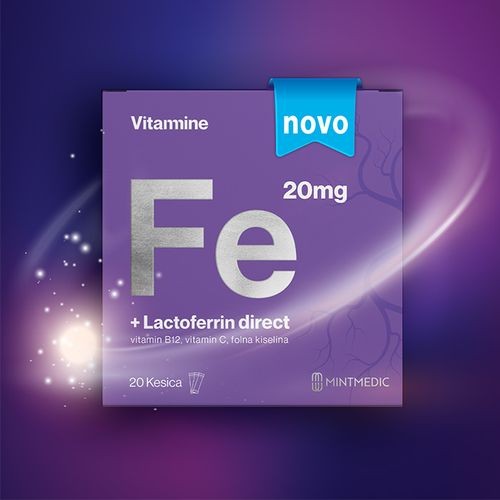 Vitamin Fe + Lactoferrin Direct 20 kesica x 20mg