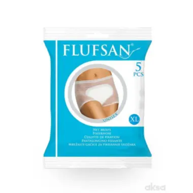 Flufsan higijenske mrežaste gaćice XL zelene A5