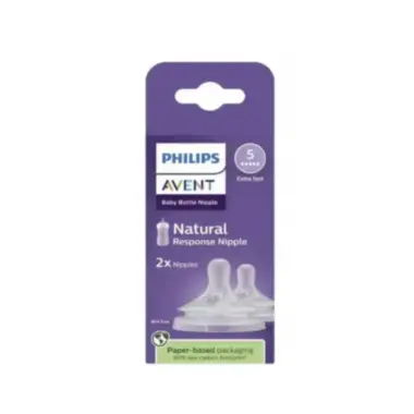 Avent Cucla Natural Response Brz Protok 6m+ 2kom