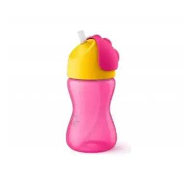 Avent Magična šolja sa slamkom Roze 12m+ 300ml
