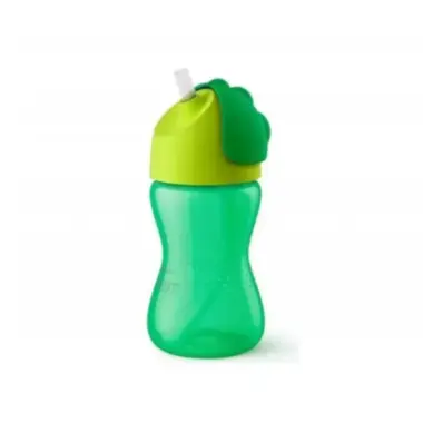 Avent Magična šolja sa slamkom Zelena 300ml