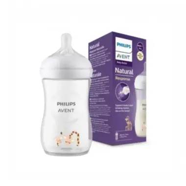 Avent Natural Response Deco flašica žirafa 260ml