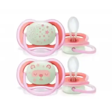 Avent Svetleće noćne varalice Ultra Air meda za devojčice 6-18m
