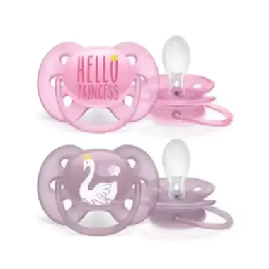 Avent Ultra Soft Varalice za devojčice 6-18m